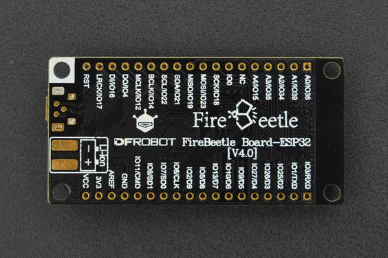 FireBeetle ESP32 IoT Microcontroller (Supports Wi-Fi & Bluetooth). 