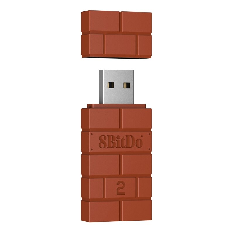 8Bitdo Wireless Bluetooth-compatible USB Adapter Quick Pairing for Switch/Steam. 