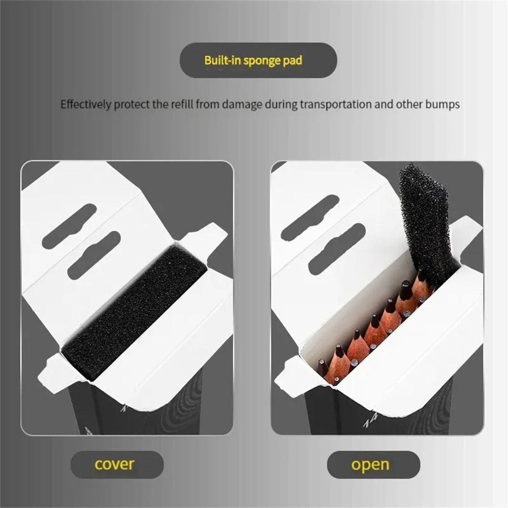 Journal Smooth Writing Sketch Pencil Set HB 2H 4H B 2B 3B 10B 12B 14B Graphite Pencil Wooden Details Highlight Drawing Pencil for Beginners. 