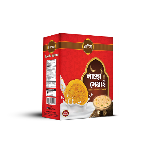 Farina Laccha Box 400gm Red (2 Pcs)