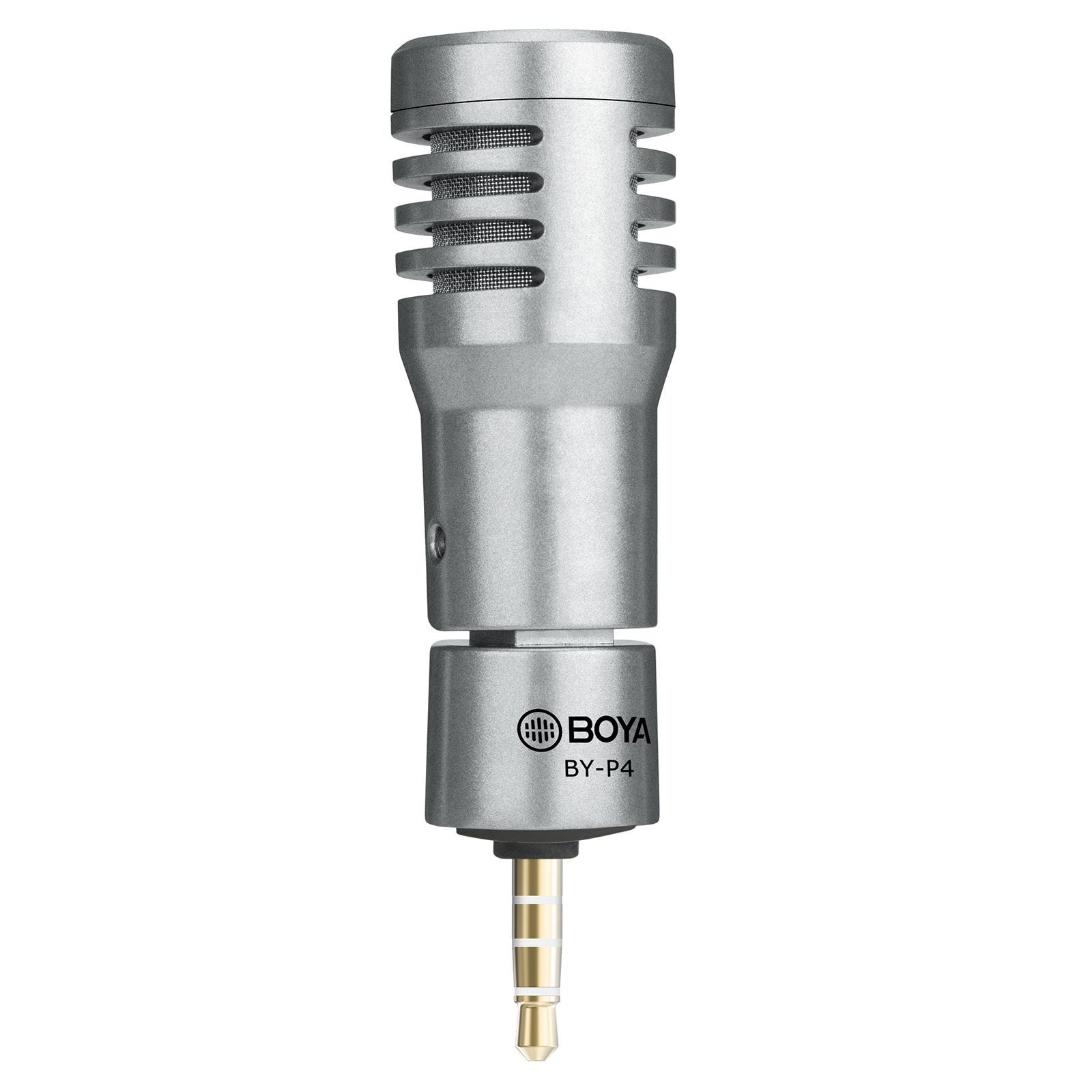 BOYA BY-P4 Omnidirectional Condenser Microphone for 3.5mm Interface Phones, Computers, Tablets. 