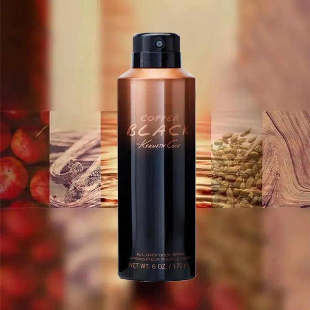 Kenneth Cole Copper Black All Over Body Spray,170g