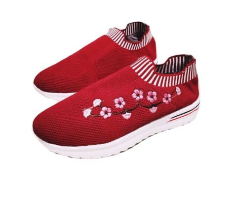 Womens Fashionable Sneakers for Regular Use – Comfortable Cotton Sneakers for Ladies & Girls - Image 5