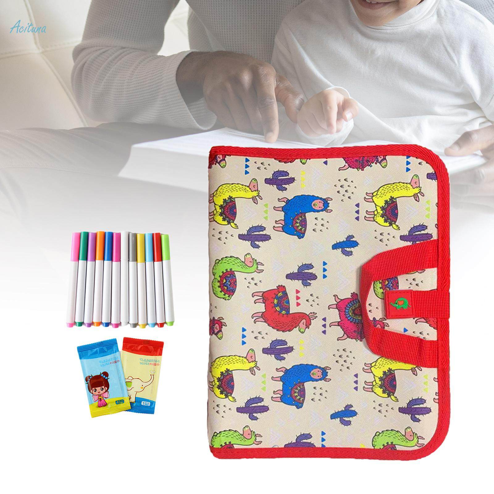 Kids Erasable Book Doodle Set Boys Girls Writing Painting Set Painting Toys. 