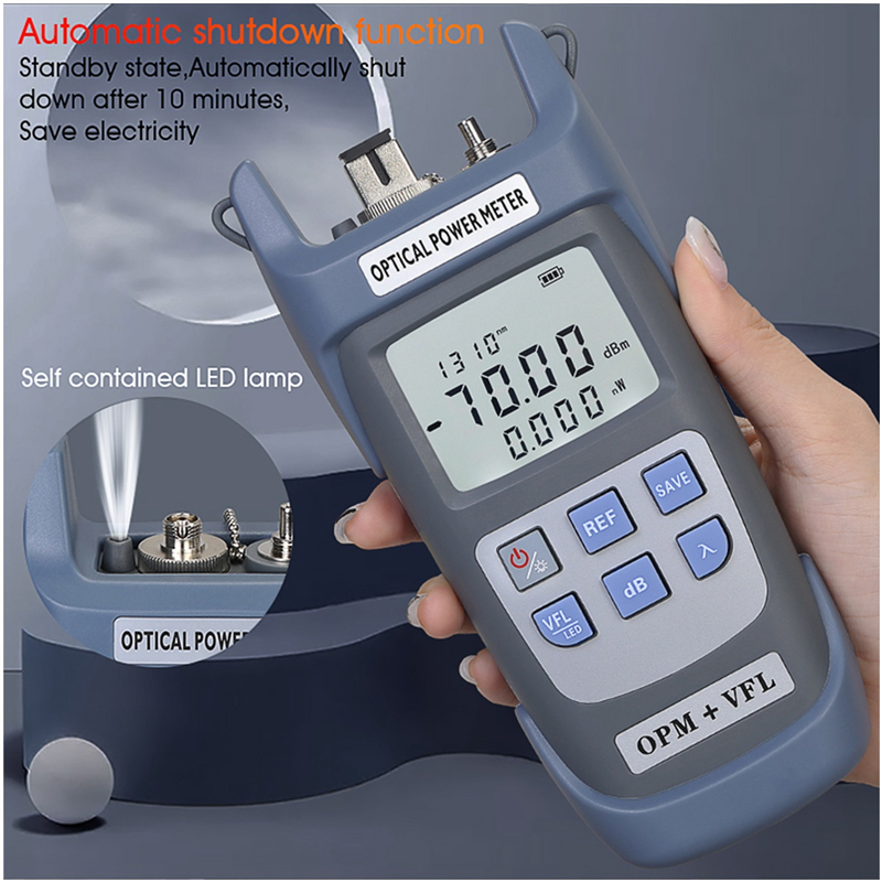 -G710B Optical Power Meter(OPM -70 -+10DBm) 10Km VFL 10MW. 
