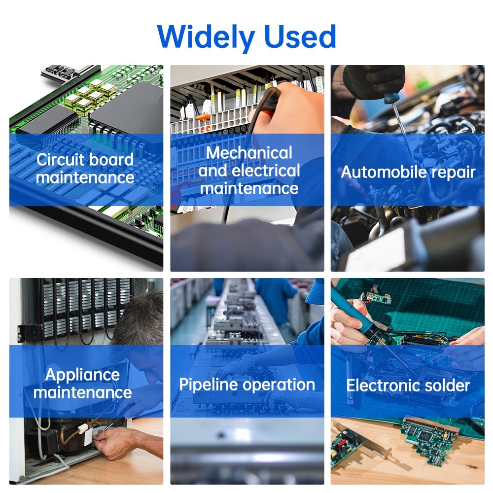 2 in 1 Soldering Station LCD Digital Display Hot Air Gun Welding Rework Temperature and Air Volume Adjustable Soldering Iron Kit For Cell-Phone BGA SMD PCB IC Repair Solder Iron Tools. 
