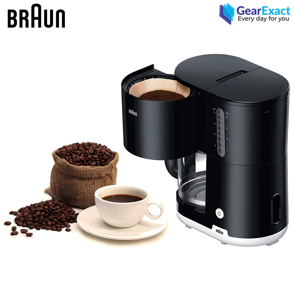 Braun KF1100 Filter Coffee Maker Breakfast 1 Aromacafe Optibrew System. 