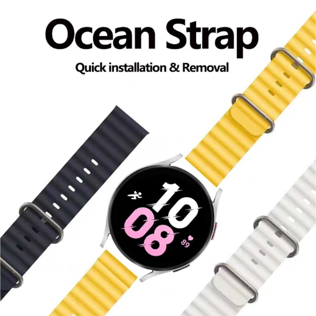 20mm Soft Ocean Style Silicone Solid Color Watch Band Strap For Amazfit Bip/BIP Lite/ Youth/Bip 3/Bip 3 Pro/GTS 2 2e/GTR 42mm/Haylou LS02/RS 4/Colmi P8/P8 Pro/P28/P28 Plus Smartwatch
