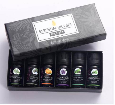IMIEUX Pure Natural Essential Oils Set. 
