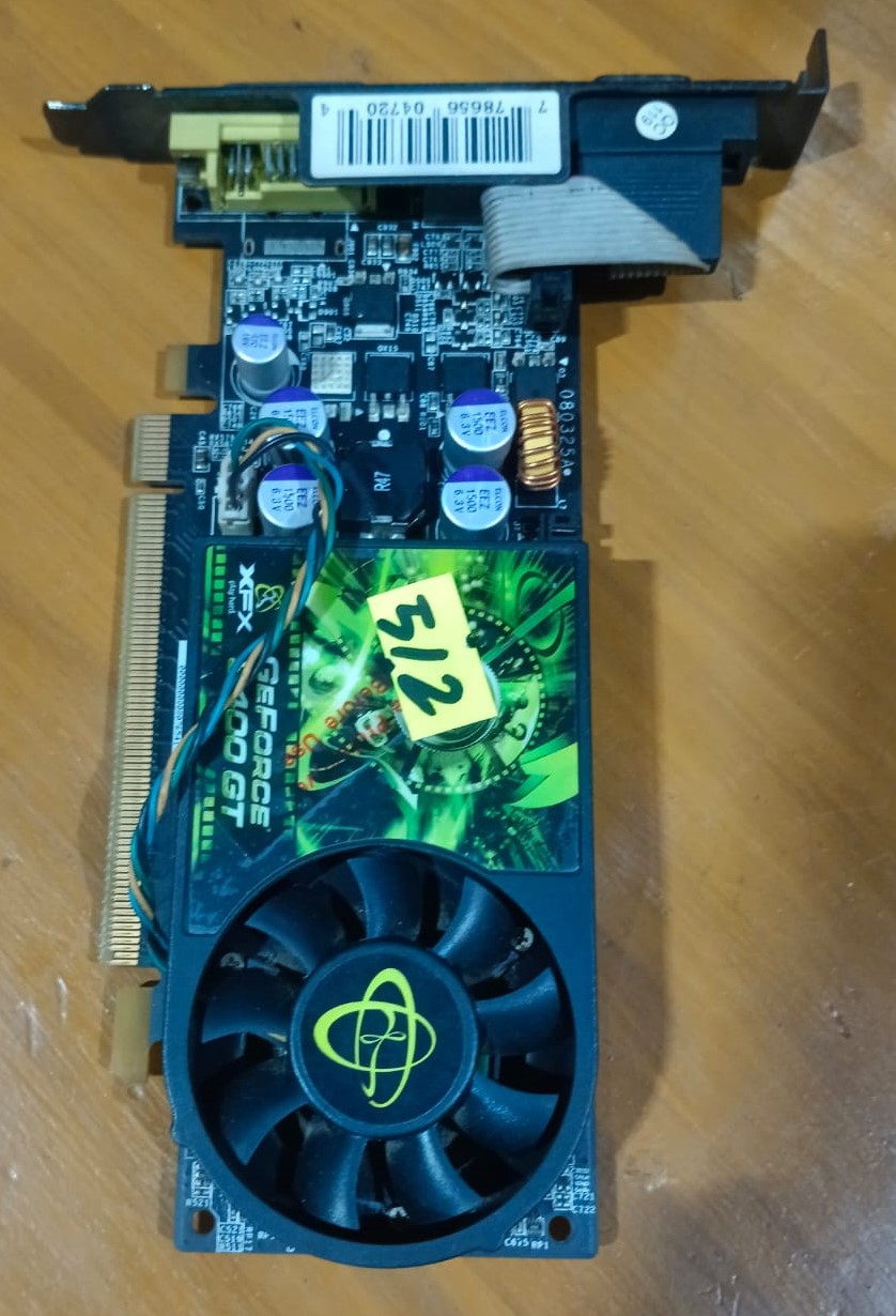 Graphics Card (GPU) DDR2 Model GF-9400GT 512MB korean Best Quality Product. 