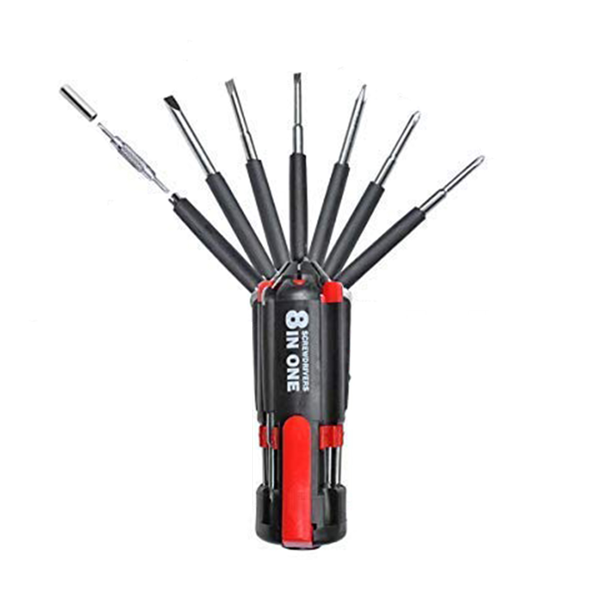 8 In 1 Multi Screwdriver Set With Powerful Torch