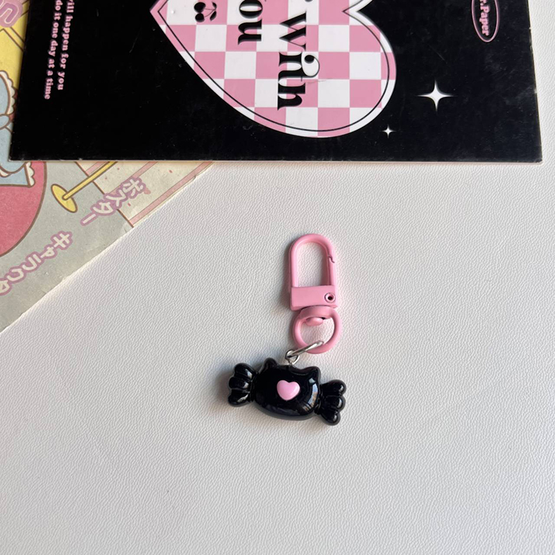 GlamRays Keychain Y2K Style - Herz Schmetterling Erdbeere Bär Schlüsselanhänger