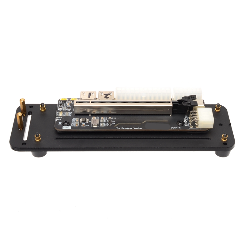 Laptop External Graphics Card EGPU PCI-E 3.0 X16 to M.2 NVMe Extension Cable with Bracket for ITX EGPU Bracket. 