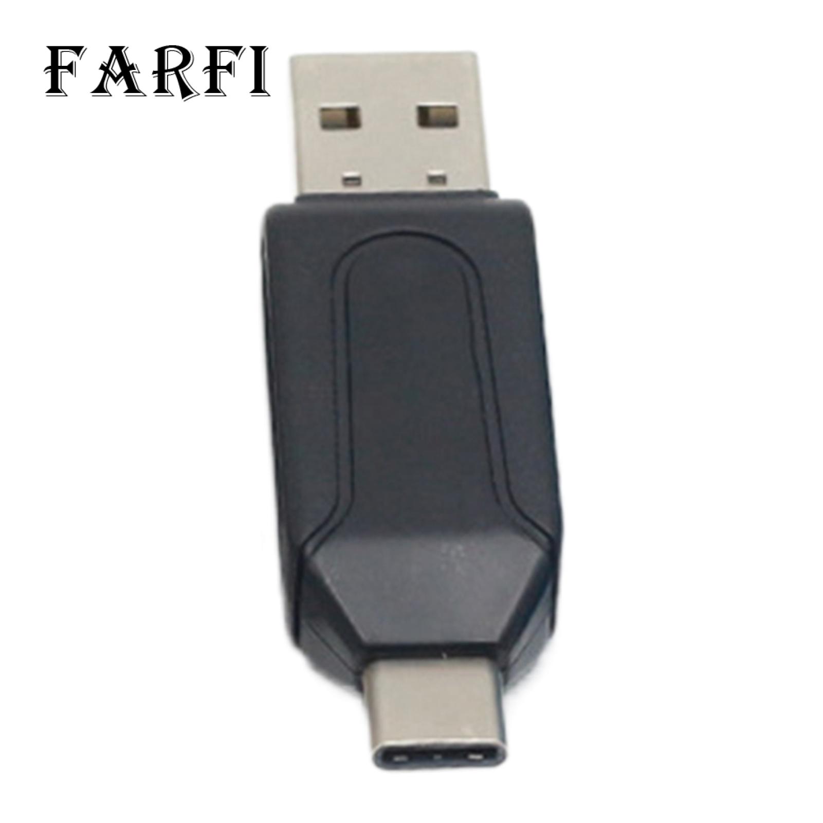 Farfi SD-Card Reader Driver-free USB Type-C TF SD-Card Extension Reader. 