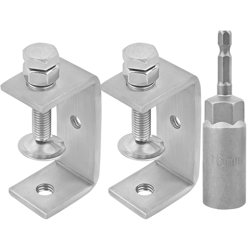 2 pack mini c clamps,304 Stainless Steel C-Clamps