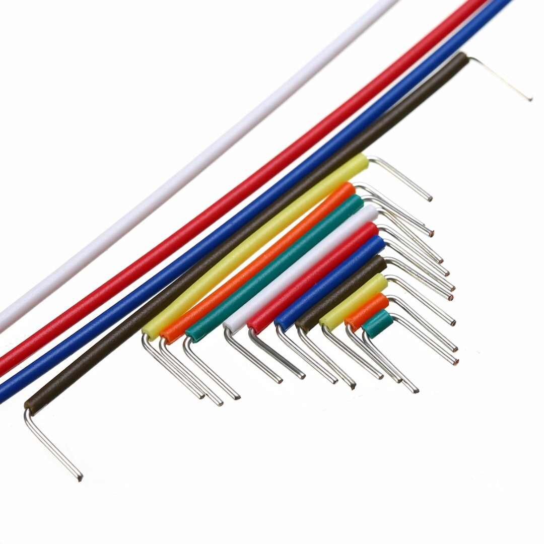 Pre-Formed 140PCS Jumper Wire Kit Solderless Breadboard Jumper Cable Set - Multi Plug - Multi Plug. 
