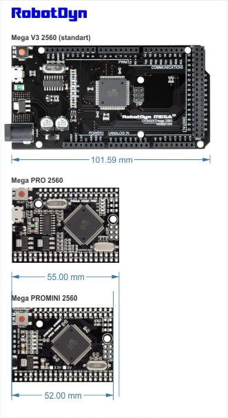 【happy one】Mega 2560 PRO MINI with male pinheaders. Compatible for Arduino Mega. 