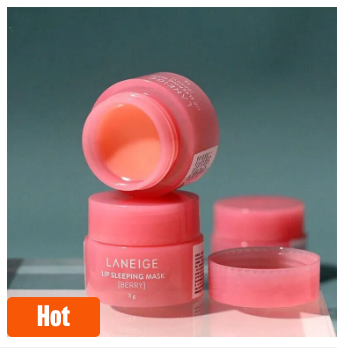 LANEIGE Lip Sleeping Mask Berry 3g - Authentic Cute & Small Lip Balm