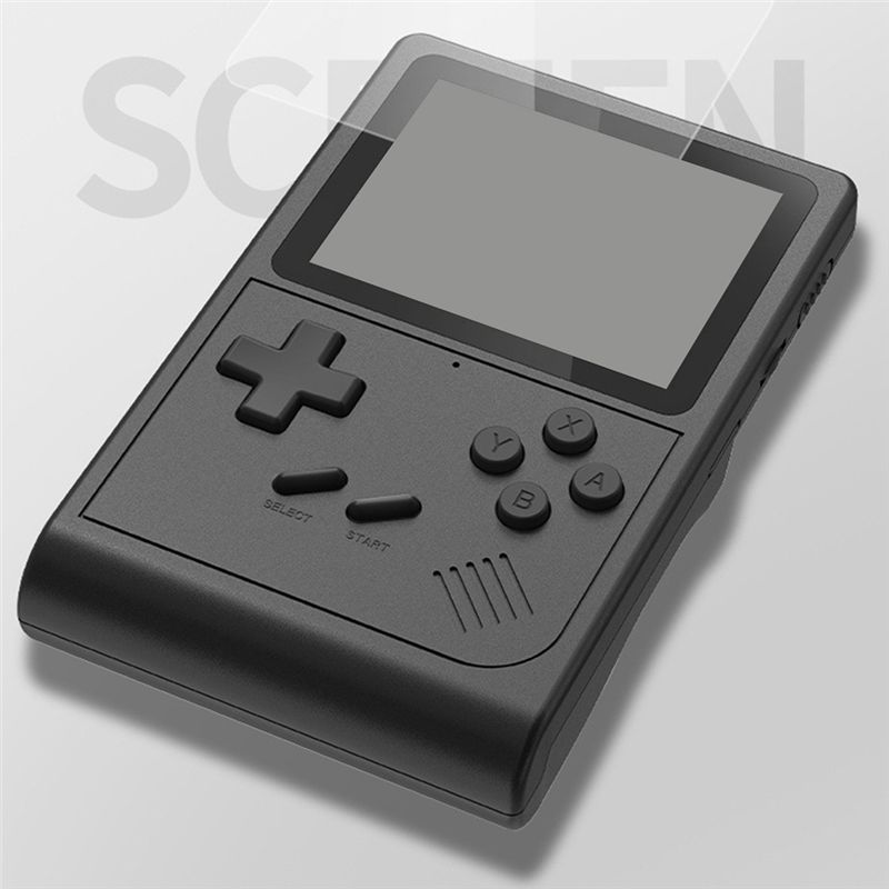 Portable Retro Mini Handheld Game Console for /SNES/ Emulator, GB300 Game Console Black. 