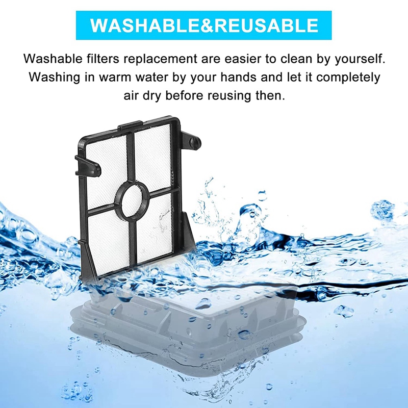 Replacement Filter for Bissell Crosswave Vacuum 1866 1785 2554A. 