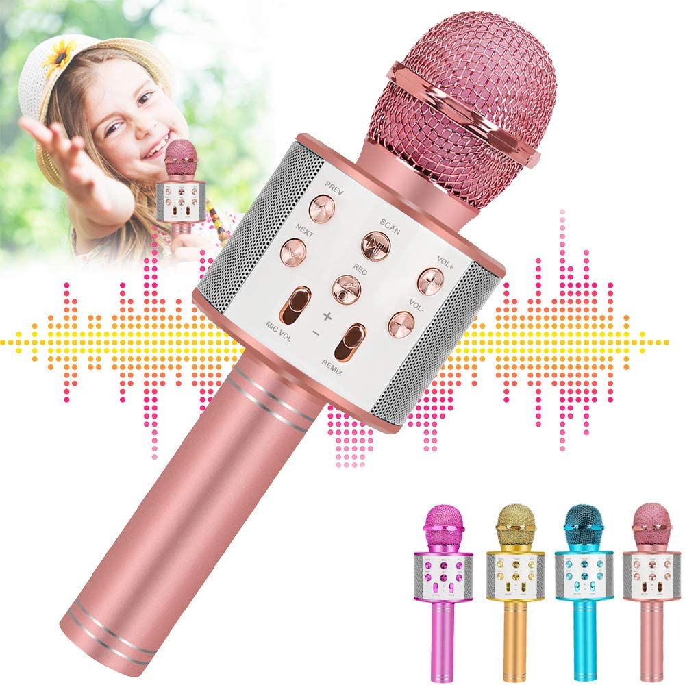 Wireless Bluetooth Karaoke Microphone. 