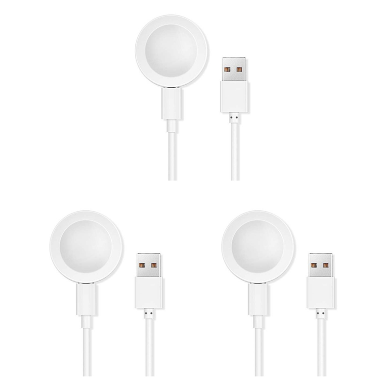 3X Wireles Magnetic Charger for Watch 4 3 Pro D GT5 GT4 GT3 GT3 Pro GT Cyber Runne GT 2022 Smart Watch
