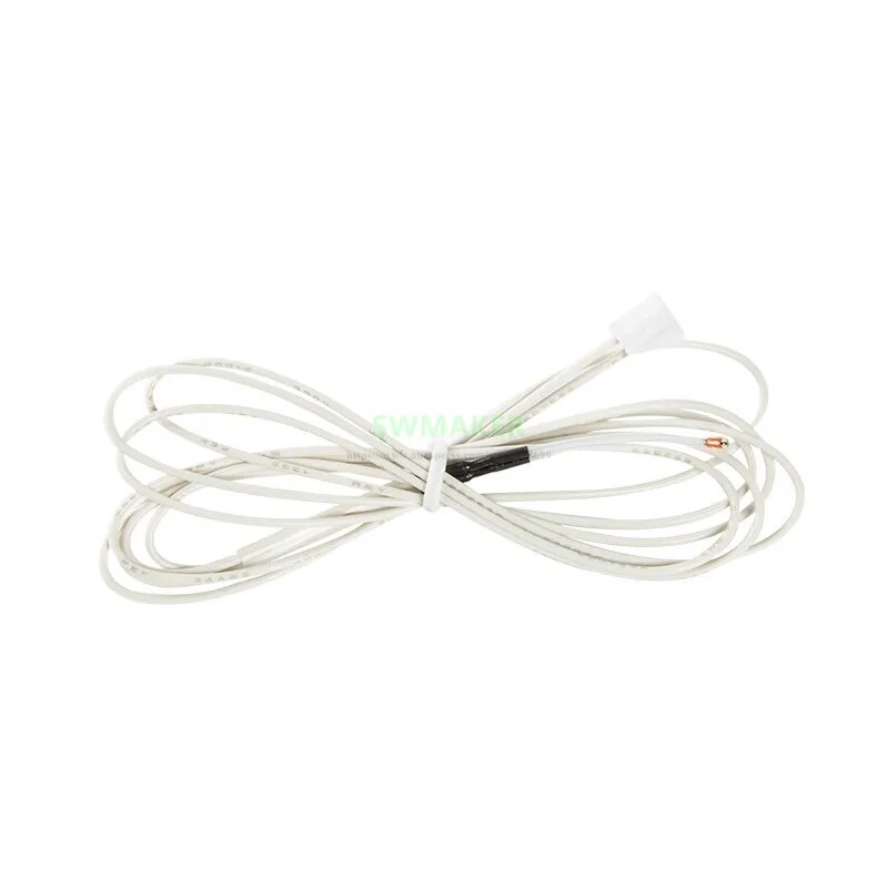 【YIYANGMAOYI111】Thermistor temperature sensor 1 meter cable DuPont head for 3S 3D Printer. 
