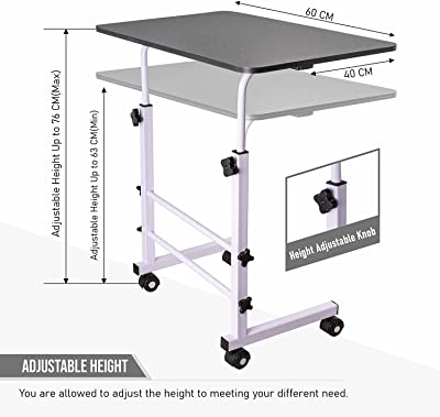 Folding Adjustable Laptop / Reading Table For Bed. 