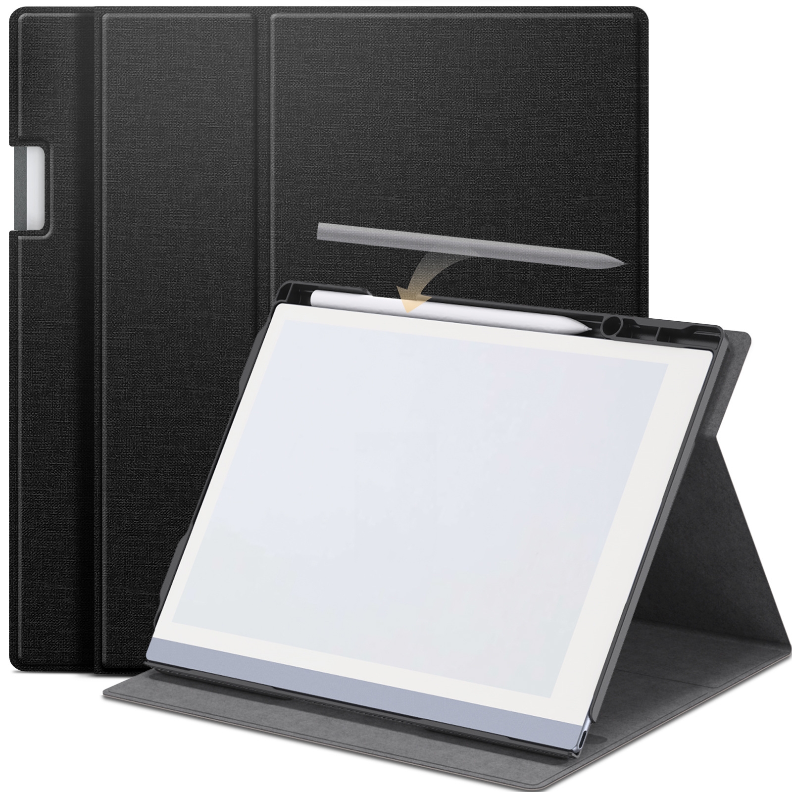 For ReMarkable 2 10.3 Inch 2020 Paper Tablet Case Multi-Viewing Adjustable Folding Book Folio Cover