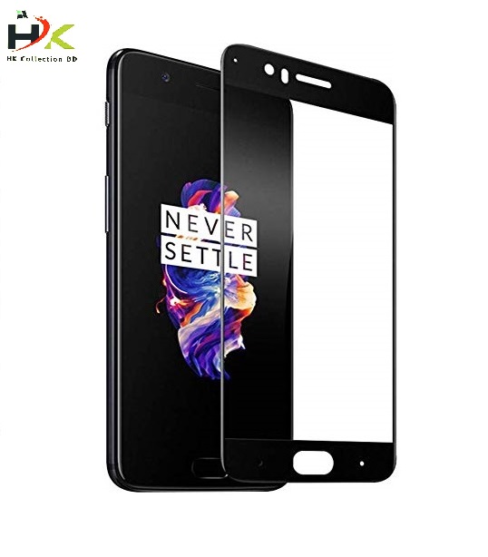 OnePlus 5 Tempered Glass Screen Protector 6D/9D/11D - Black. 
