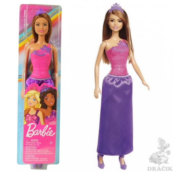 Mattel Barbie Princess Doll Blonde Hair And Purple Dress DMM06 GGJ94 Daraz .bd