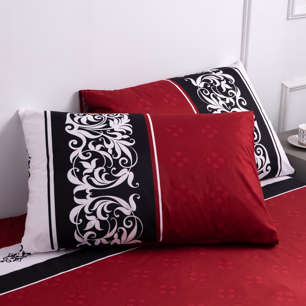 100% Waterproof Printed Bed Fitted Sheet Mattress Covers Four Corners With Elastic Band sheet for bed (Without Pillowcase). 