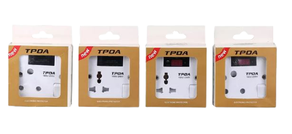 Voltage Protector Socket /Electronic Protector /Automatic Voltage Stabilizer /Under & Over Voltage Protector /VoltGuard / Current Protector. 