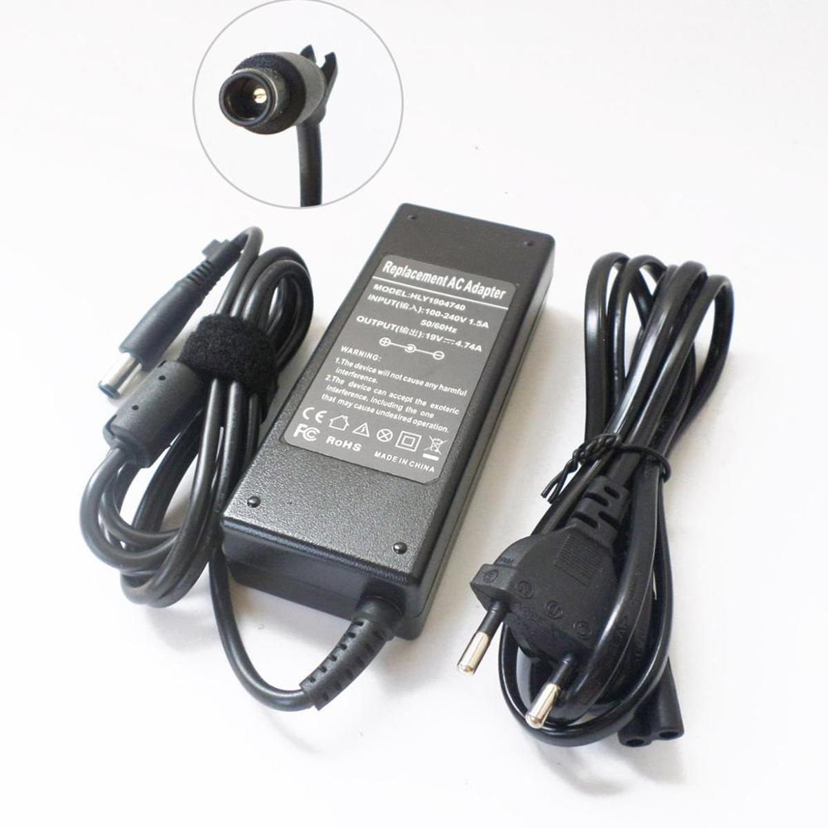 NEW 19V 4.74A 90W Laptop Charger Plug For HP Power Adapter PPP014L-S PPP014H-S PPP014L-SA 7.4mm*5.0mm Smart Pin Power Charger Cord