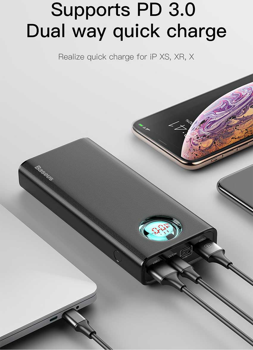 Baseus-20000mAh-Type-C-PD-3.0-USB-Fast-C