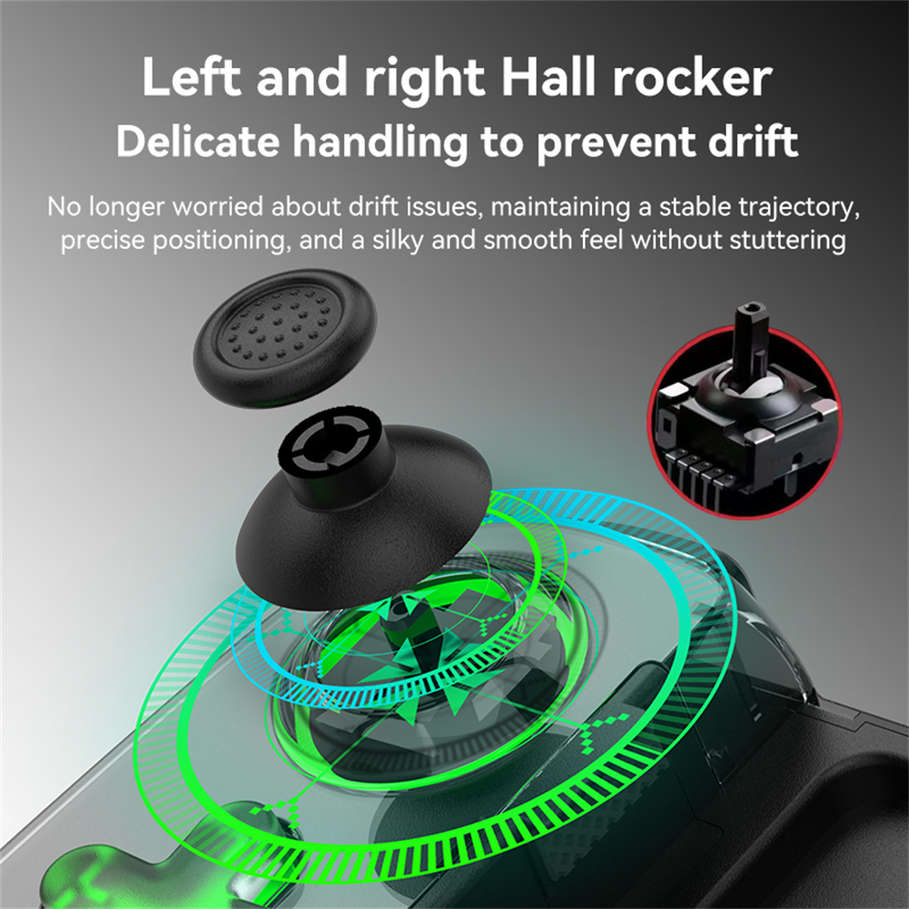 Mobile Game Controller Wireless Connection Stretching Extendable Gamepad Telescopic Gamepad Compatible For Iphone Android Phone. 