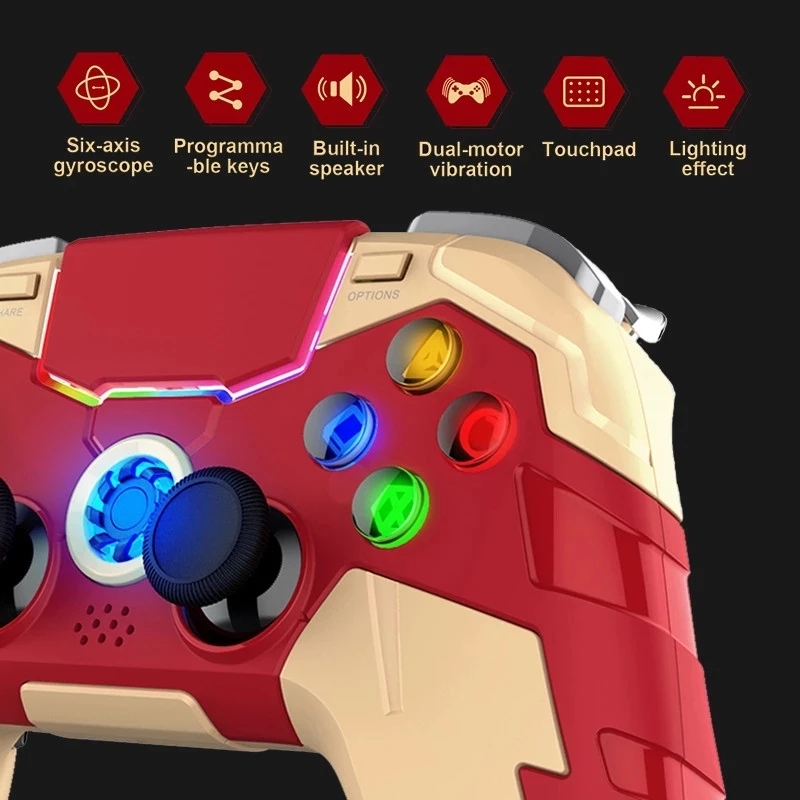 Ipega 4020A Bluetooth Game Controller Touchpad Wireless Gamepad Joystick for Playstation 4 PS4 PS3 MFi Games iOS Android Phone. 