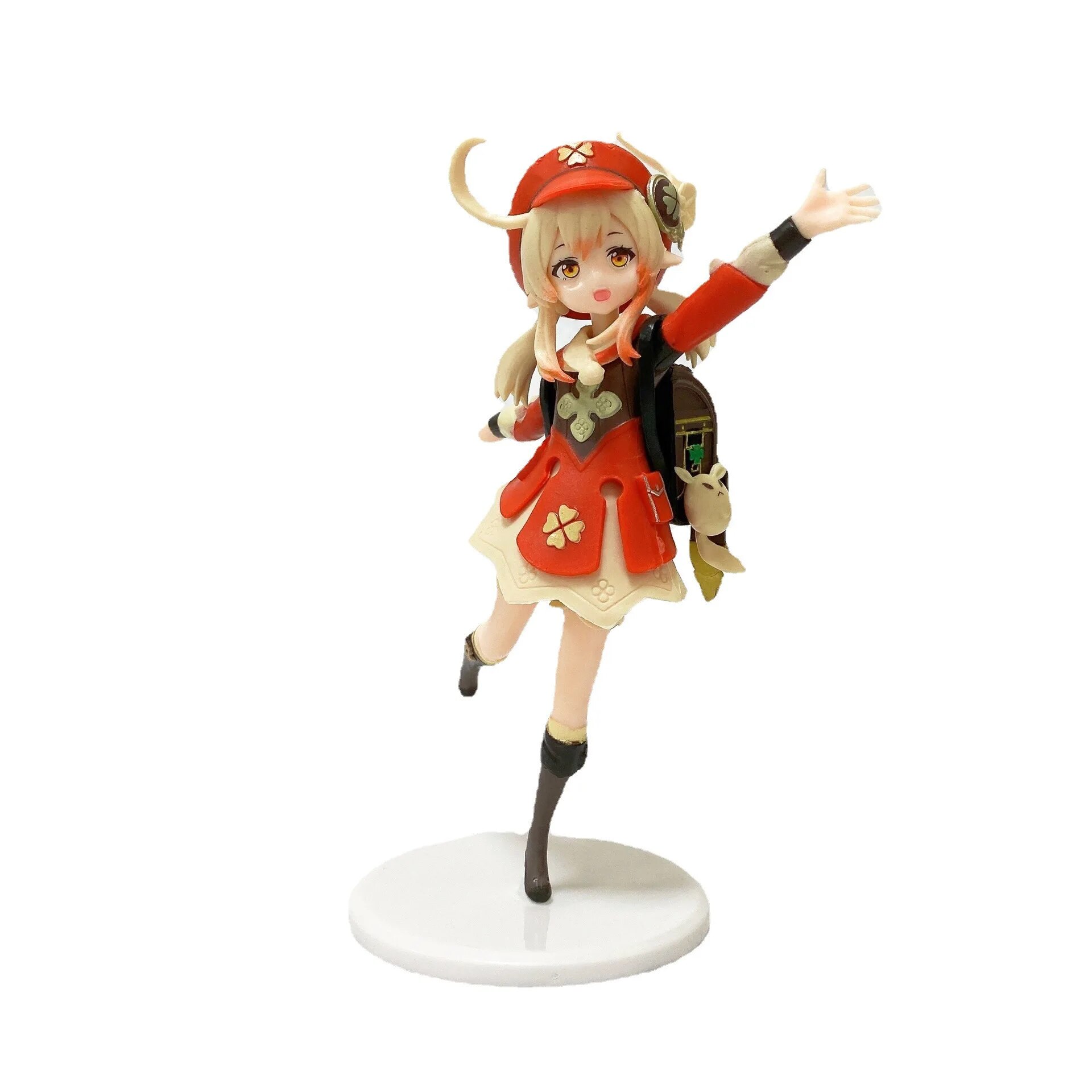 6-16cm Anime Genshin Impact Action Figure PVC Toy Paimon Figure Sitting Position Collectible Model Doll. 