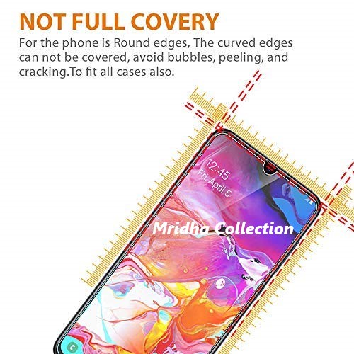 Samsung Galaxy A31 / Samsung Galaxy A41 Screen Protector 3D Tempered Glass Protector Clear Screen Premium Product Gorilla Glass Transparent Clear Ultra Thin - Durable & Scratch Resistant - Easy to Install. 