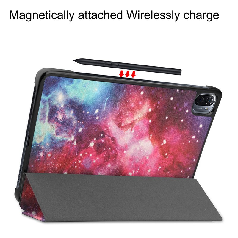 for Xiaomi Pad 5 Stand Case for Xiaomi Pad 5 Pro Cover 11.0 2021 Tablet Case , Ultra Slim Lightweight Smart Shell Stand CoverXiaomi Mi Pad 5 Case 11 inch For Xiaomi Mipad5 2021 Case. 