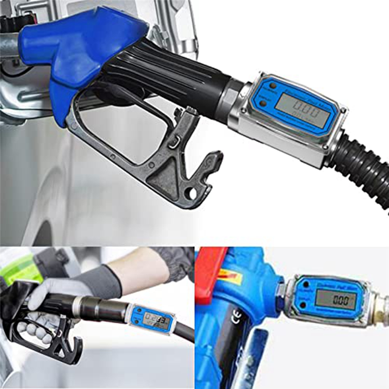 Fuel Flowmeter Water Flow Meter Accuracy Flow Meter for Measure of Water Crude Oil, Methanol Gasoline Liquid Flow. 