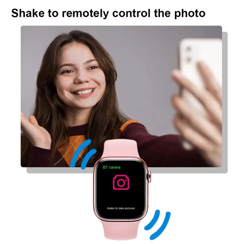 Smart Watch S9 Pro 2.01 Full Touch Bluetooth Calls Sleep Monitoring Multiple Sport Modes 100+ Dials Smartwatch For Android iOSLow. 