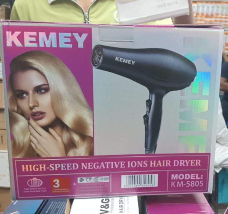 KEMEY KM-5805 2 in 1 ESSENTIAL HAIR DRYER FOR WOMEN