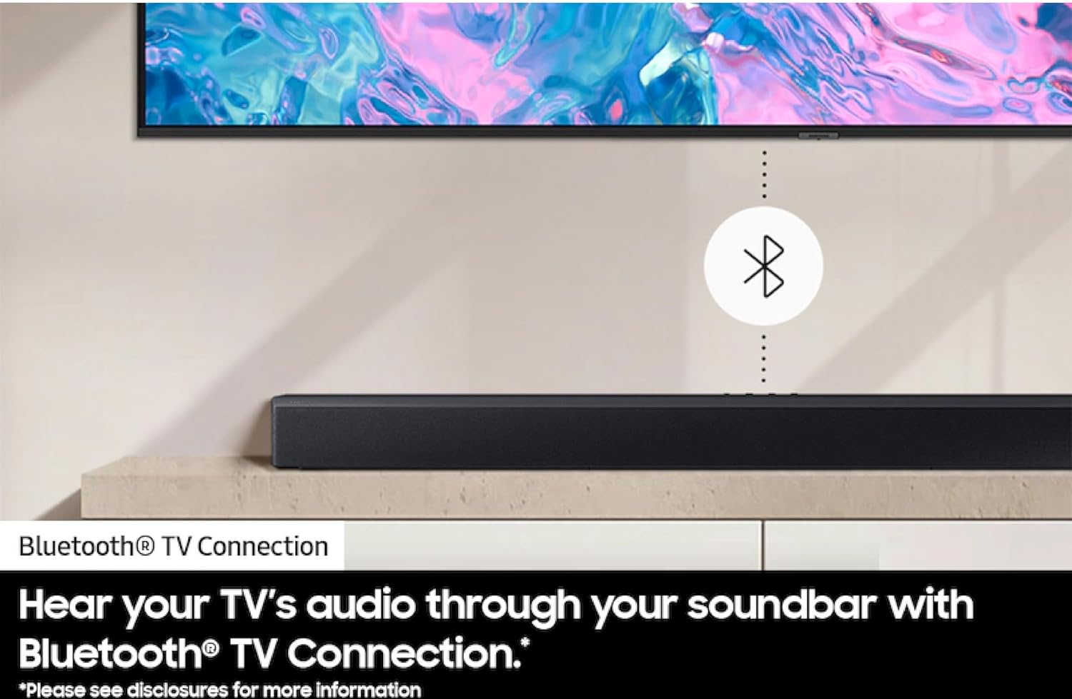 Samsung HW-T400/XL 2.0ch Sound Bar with Built-in Woofer. 