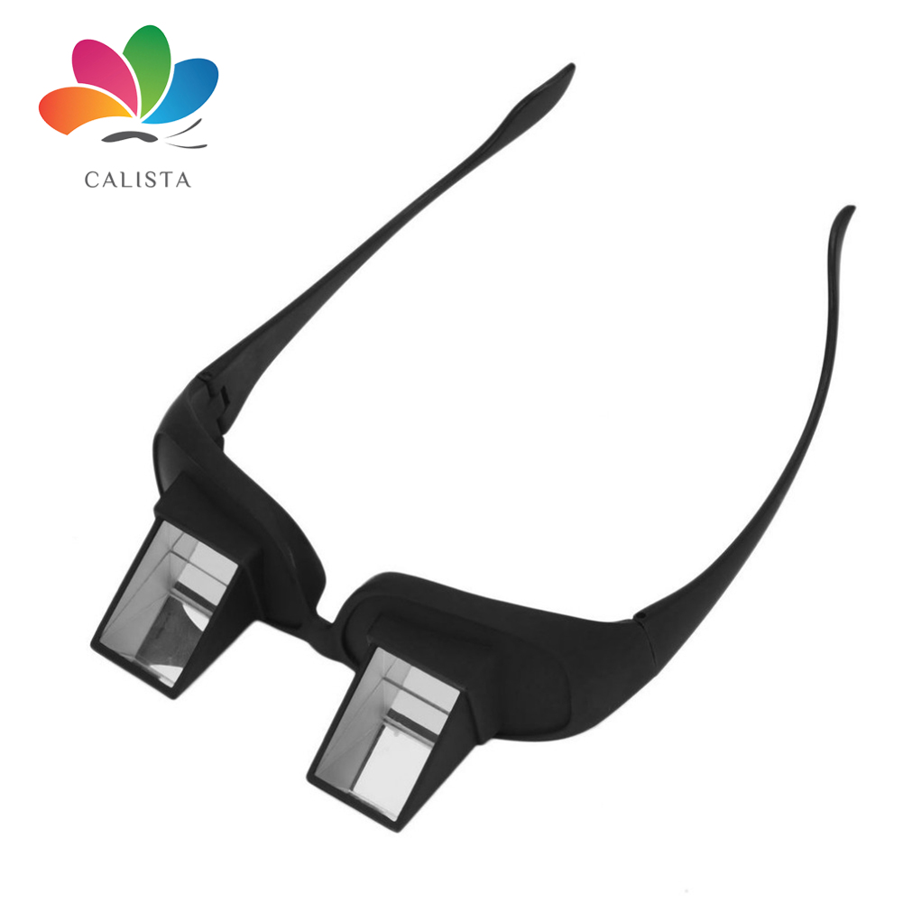 Lazy Glasses Horizontal Lie Down Bed Watch TV Reading Periscope Prism Spectacles. 