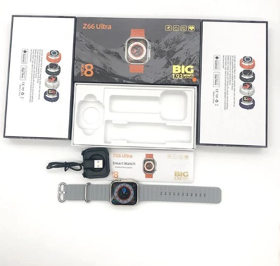 Watch Ultra Z66 Ultra Smartwatch Series 8 Bluetooth Call Blood Oxygen For Men Women Smart Watch For Android ios. 