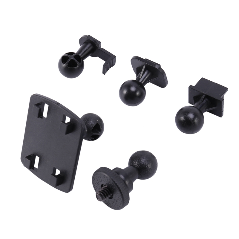 for Dash Cam Holder with 5 Types Adapter 360 Degree Angle View. 