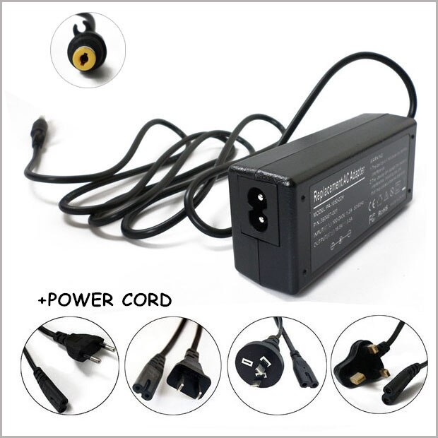 Power Adapter Charger For Laptop HP Pavilion dv2700 dv6000 dv6000z dv6100 DV6700 dv6800 TX1000 tx2000 tx2500. 