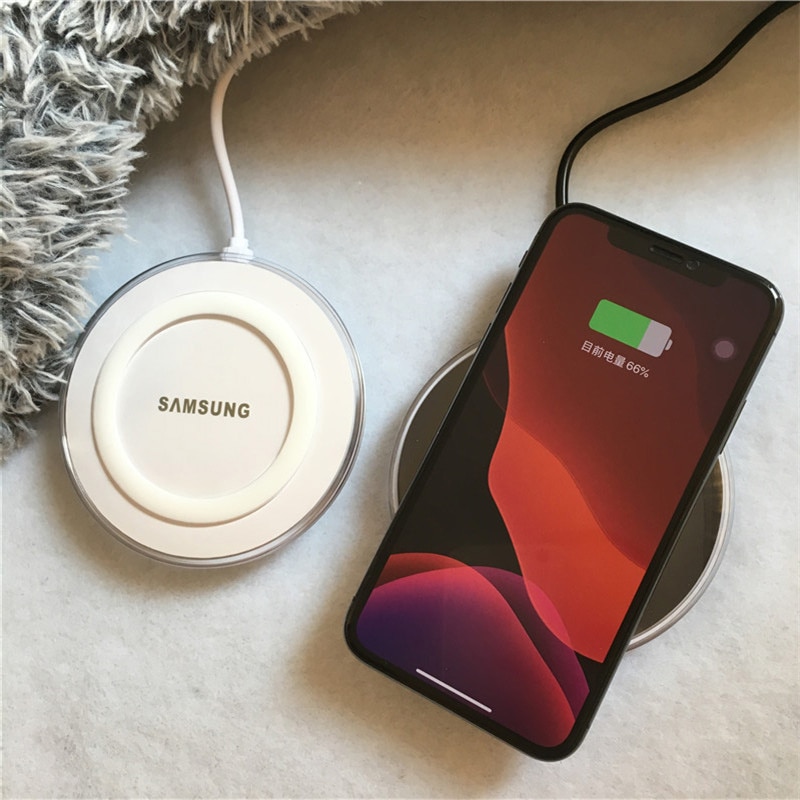 Samsung Wireless Charger EP-PG920I For Galaxy Z Fold 2 3 4 Flip 4 3 5G S23 S22 S21 S20 FE Note20 Ultra 9 10 S8 S9 S10 Plus S6 S7. 