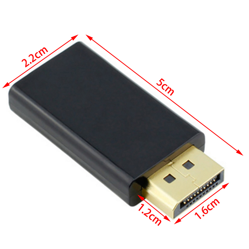 Display Port to HDMI Displayport DP HDMI Cable Adapter Video cord HDTV PC 4K. 